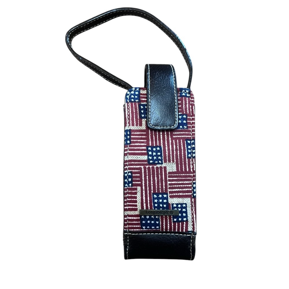 Longaberger wristlet Old Glory